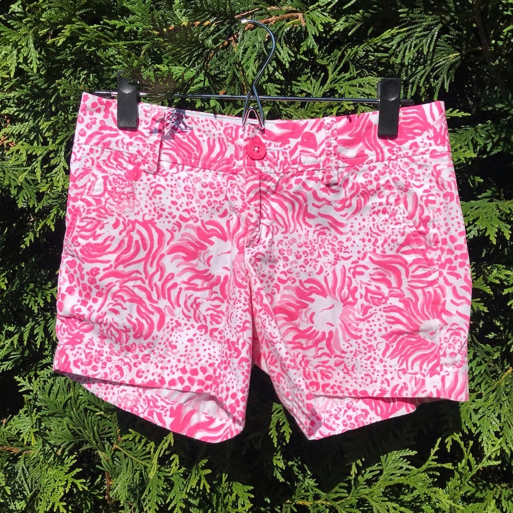 Lilly Pulitzer size 00 the Callahan short pink